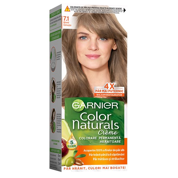 Color Naturals 7.1 Blond Cenusiu