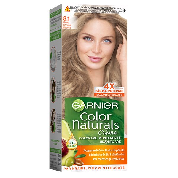 Color Naturals 8.1 Blond Cenusiu Deschis