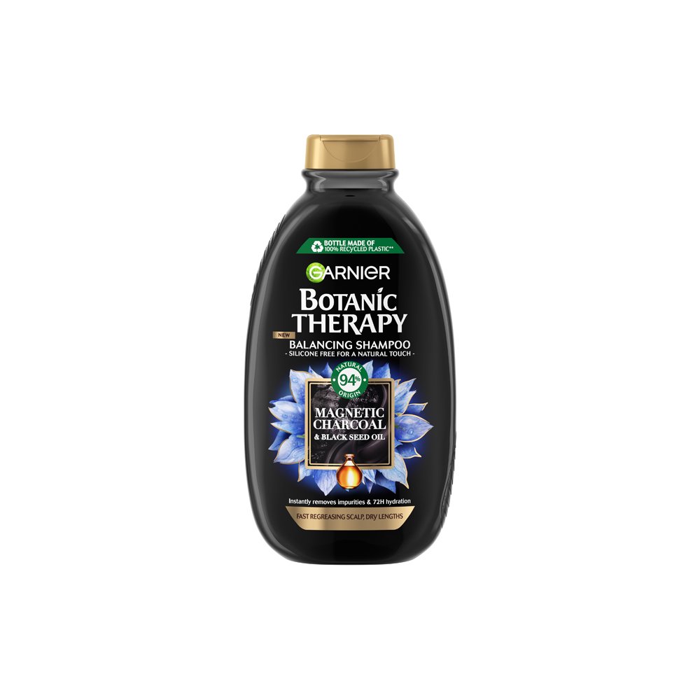 Sampon Garnier Botanic Therapy Magnetic Charcoal Black Seed Oil